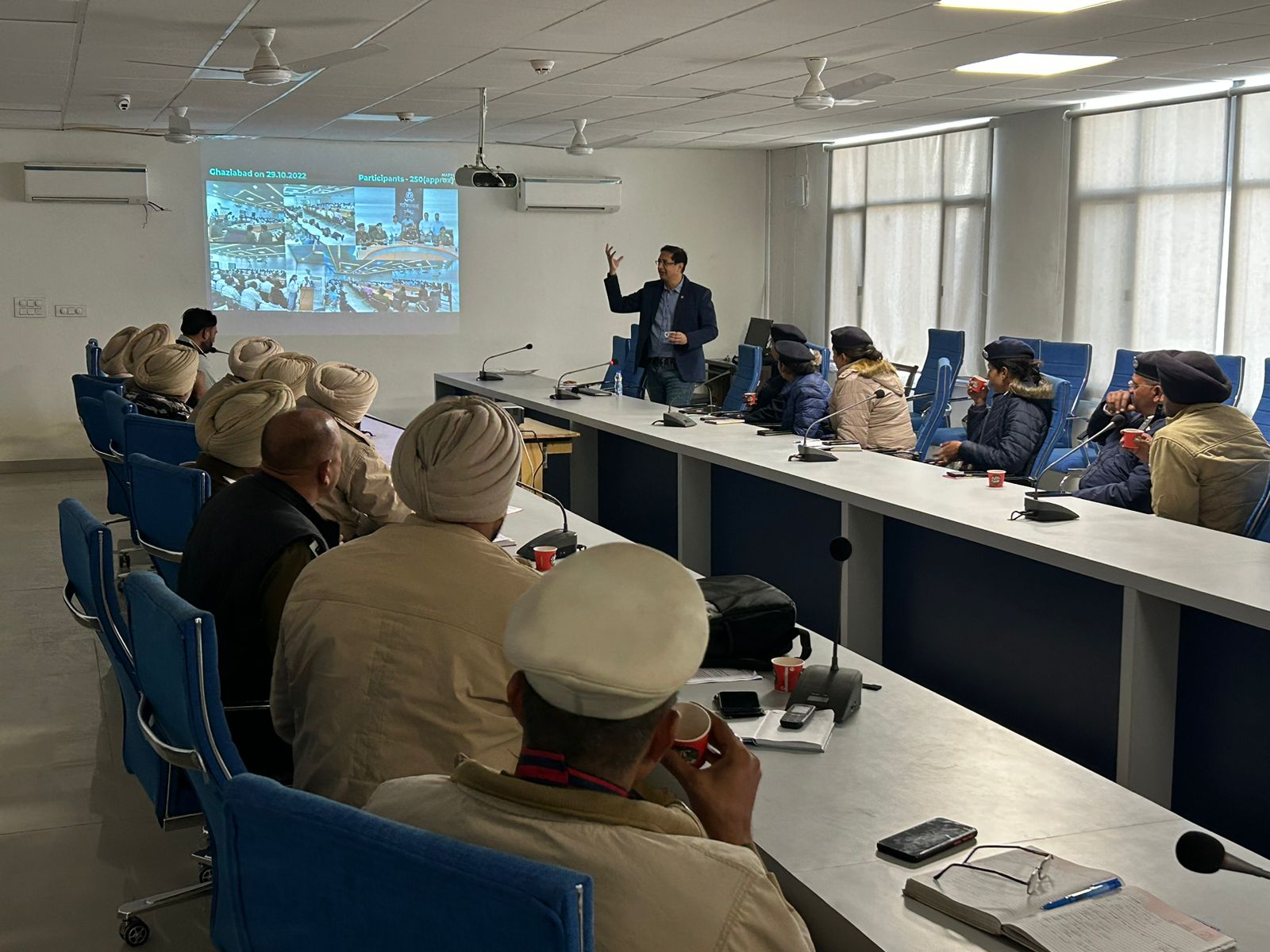 Training given to District Police on Maple App Map My India for smooth traffic management